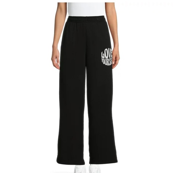 Wide Leg Fleece Pants NWT - Picture 1 of 8